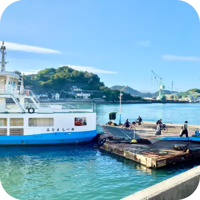 海と船の風景